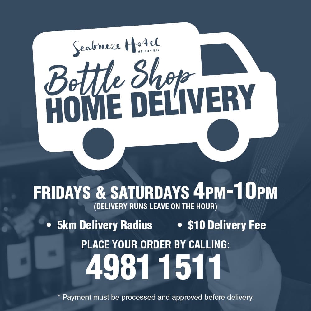 Seabreeze Bottleshop Delivery SOCIAL