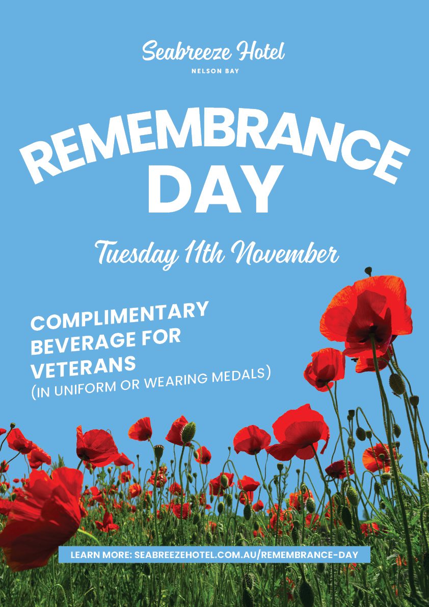 Seabreeze Remembrance Day A3
