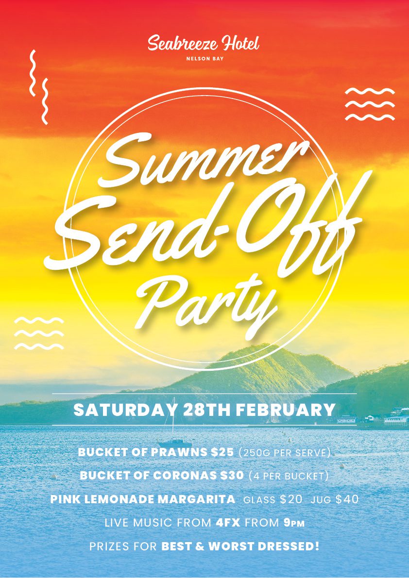 Seabreeze Summer Send Off A3