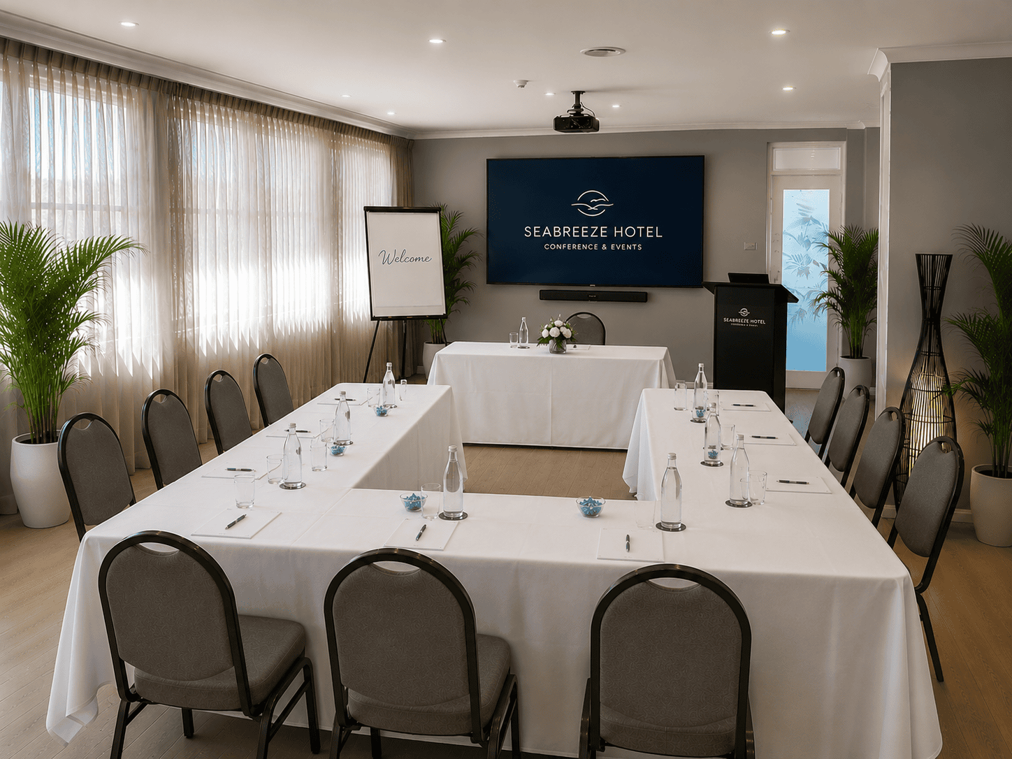 Conference room set up 5